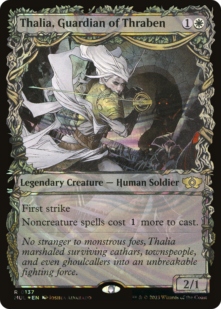 Thalia, Guardian of Thraben (Halo Foil) [Multiverse Legends] | Galaxy Games LLC