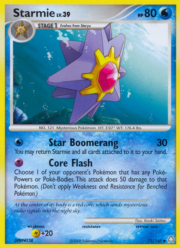 Starmie (71/146) [Diamond & Pearl: Legends Awakened] | Galaxy Games LLC