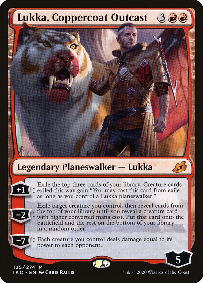 Lukka, Coppercoat Outcast [Ikoria: Lair of Behemoths] | Galaxy Games LLC