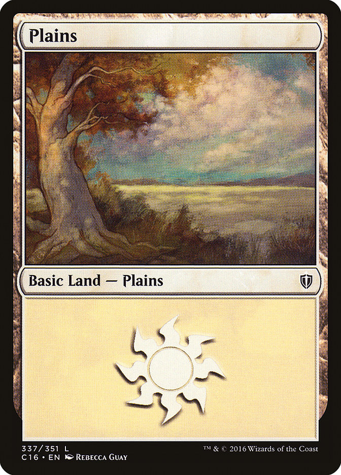 Plains (337) [Commander 2016] | Galaxy Games LLC