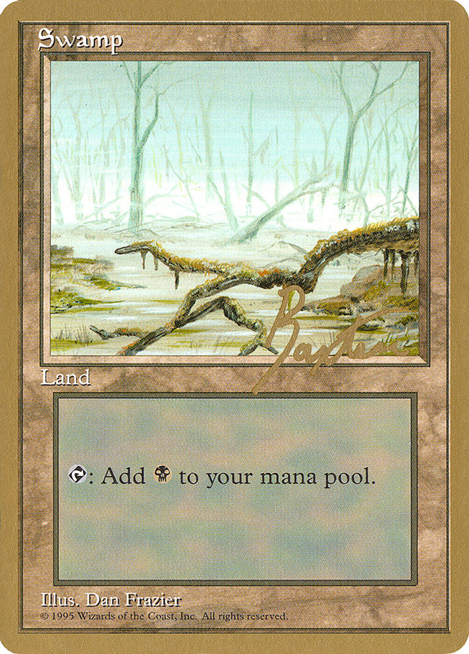 Swamp (gb372) (George Baxter) [Pro Tour Collector Set] | Galaxy Games LLC