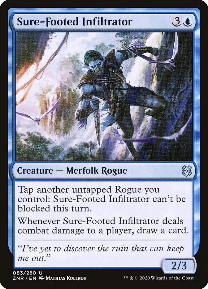 Sure-Footed Infiltrator [Zendikar Rising] | Galaxy Games LLC