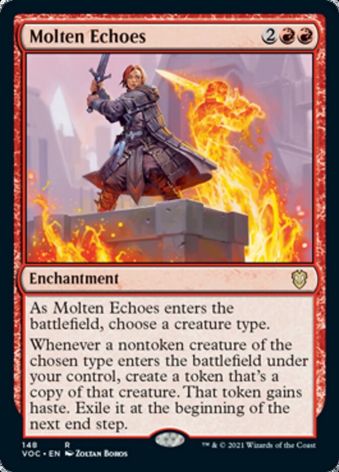 Molten Echoes [Innistrad: Crimson Vow Commander] | Galaxy Games LLC