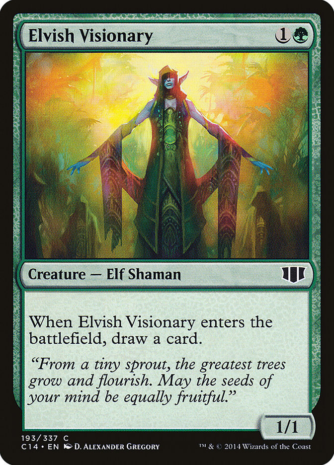 Elvish Visionary [Commander 2014] | Galaxy Games LLC