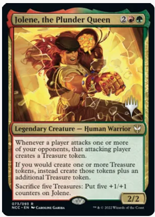 Jolene, the Plunder Queen (Promo Pack) [Streets of New Capenna Commander Promos] | Galaxy Games LLC