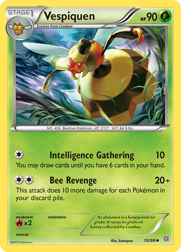 Vespiquen (10/98) [XY: Ancient Origins] | Galaxy Games LLC