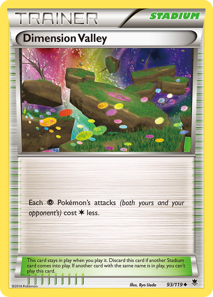 Dimension Valley (93/119) [XY: Phantom Forces] | Galaxy Games LLC