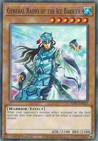 General Raiho of the Ice Barrier [SDFC-EN015] Common | Galaxy Games LLC