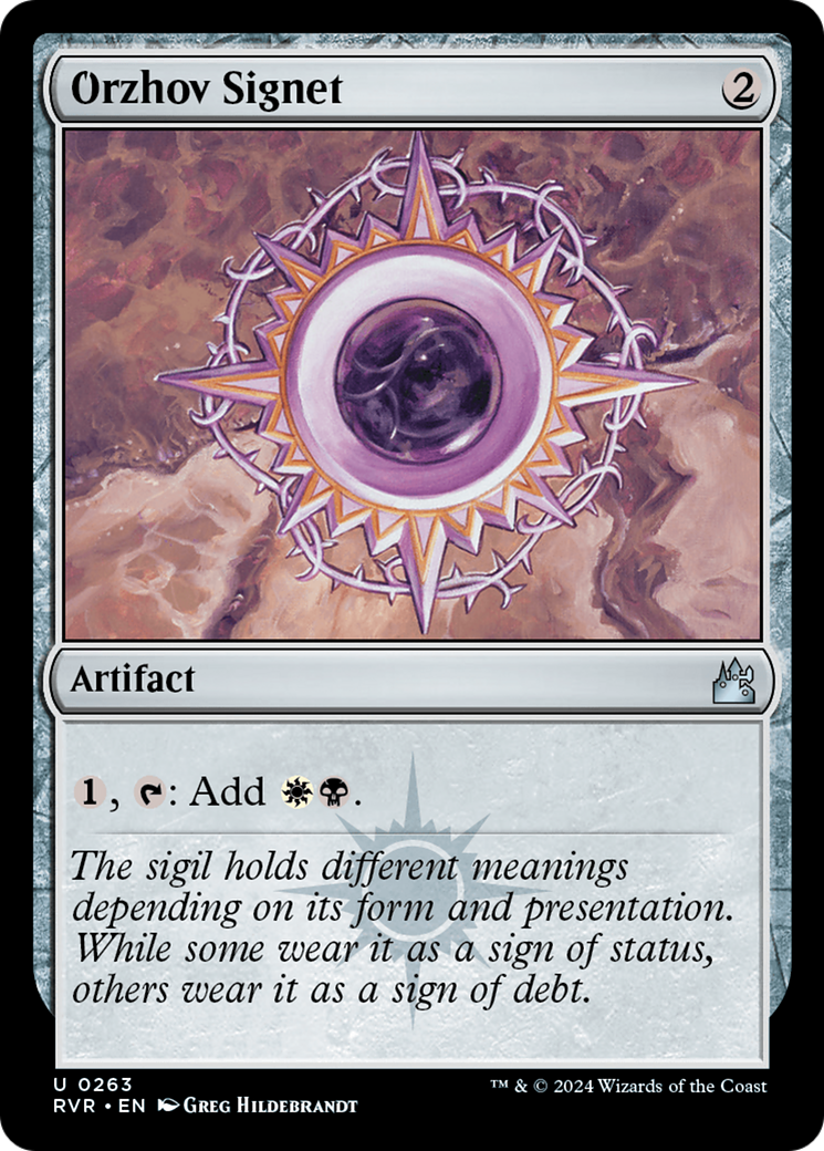 Orzhov Signet [Ravnica Remastered] | Galaxy Games LLC