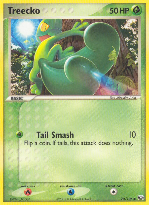 Treecko (70/106) [EX: Emerald] | Galaxy Games LLC