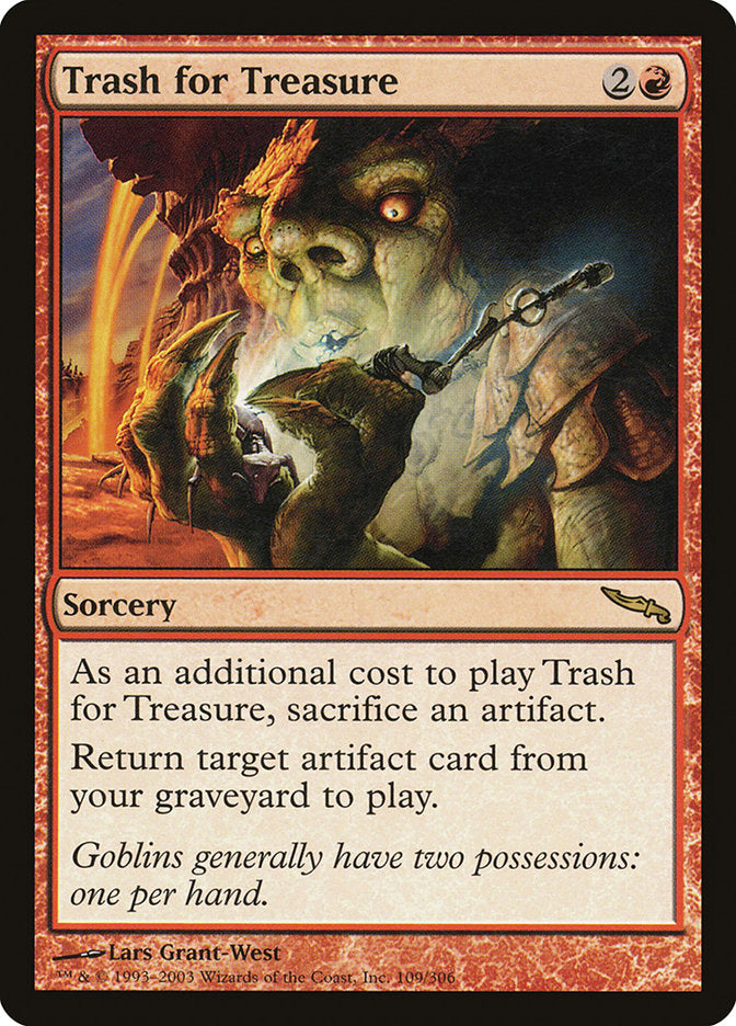 Trash for Treasure [Mirrodin] | Galaxy Games LLC