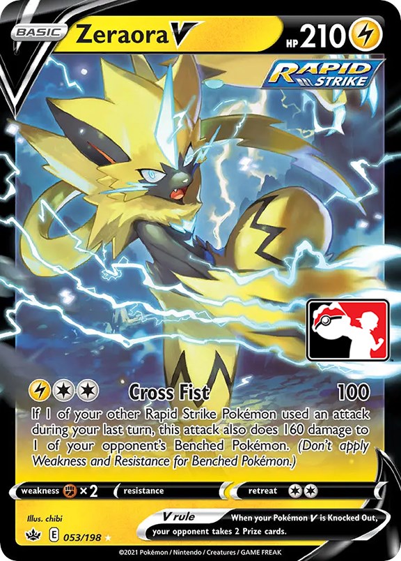 Zeraora V (053/198) [Prize Pack Series One] | Galaxy Games LLC