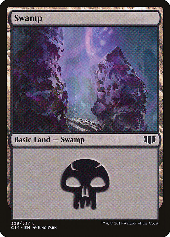 Swamp (328) [Commander 2014] | Galaxy Games LLC