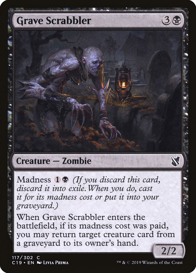 Grave Scrabbler [Commander 2019] | Galaxy Games LLC