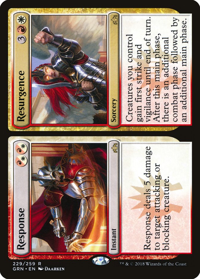 Response // Resurgence [Guilds of Ravnica] | Galaxy Games LLC