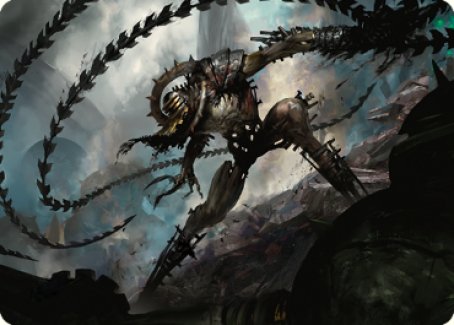 Razorlash Transmogrant Art Card [The Brothers' War Art Series] | Galaxy Games LLC