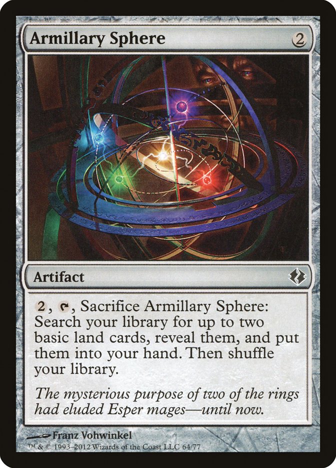 Armillary Sphere [Duel Decks: Venser vs. Koth] | Galaxy Games LLC