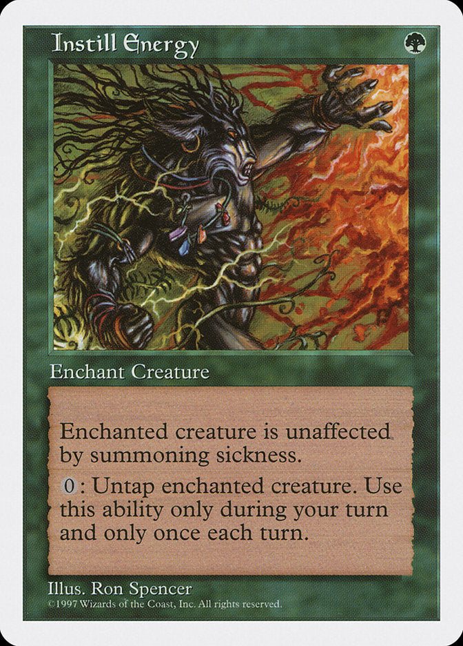 Instill Energy [Fifth Edition] | Galaxy Games LLC