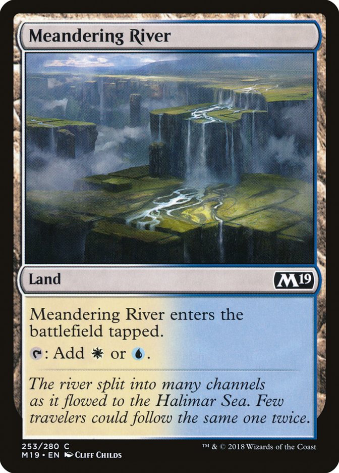 Meandering River [Core Set 2019] | Galaxy Games LLC