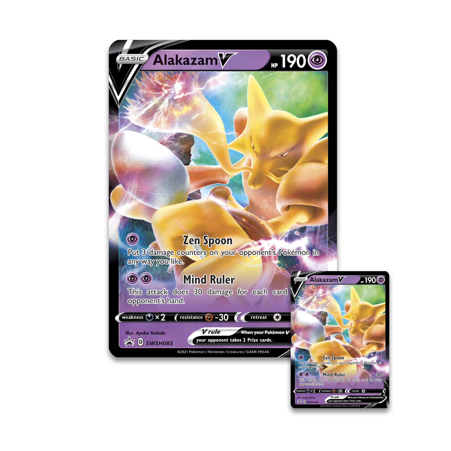 Sword & Shield: Vivid Voltage - Alakazam V Box | Galaxy Games LLC
