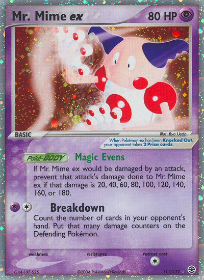 Mr. Mime ex (111/112) [EX: FireRed & LeafGreen] | Galaxy Games LLC