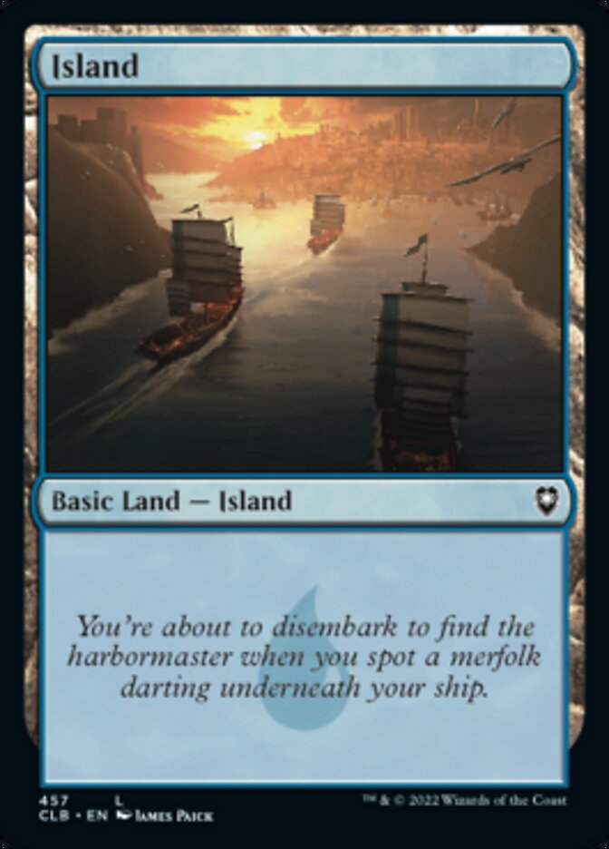 Island (457) [Commander Legends: Battle for Baldur's Gate] | Galaxy Games LLC