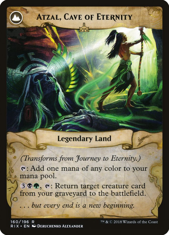 Journey to Eternity // Atzal, Cave of Eternity [Rivals of Ixalan] | Galaxy Games LLC