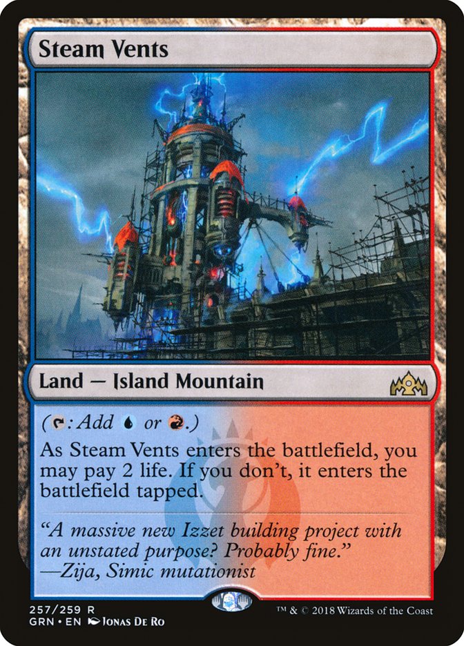 Steam Vents [Guilds of Ravnica] | Galaxy Games LLC