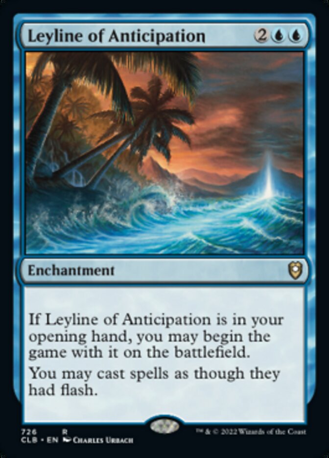 Leyline of Anticipation [Commander Legends: Battle for Baldur's Gate] | Galaxy Games LLC