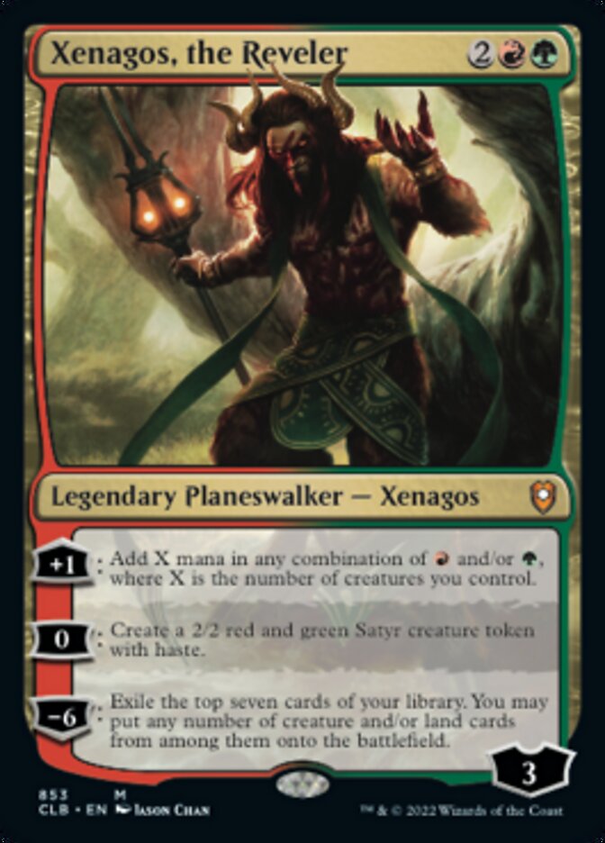 Xenagos, the Reveler [Commander Legends: Battle for Baldur's Gate] | Galaxy Games LLC