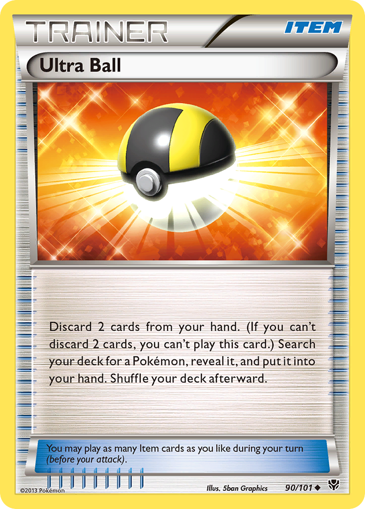 Ultra Ball (90/101) [Black & White: Plasma Blast] | Galaxy Games LLC