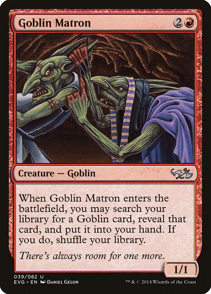 Goblin Matron (Elves vs. Goblins) [Duel Decks Anthology] | Galaxy Games LLC