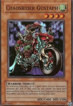 Chaosrider Gustaph [IOC-EN018] Super Rare | Galaxy Games LLC