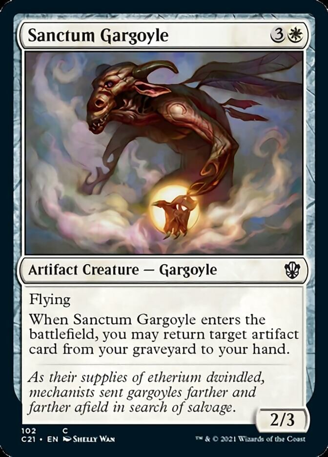 Sanctum Gargoyle [Commander 2021] | Galaxy Games LLC