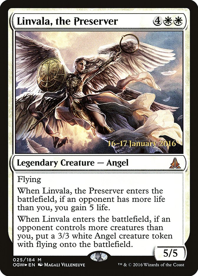 Linvala, the Preserver [Oath of the Gatewatch Prerelease Promos] | Galaxy Games LLC