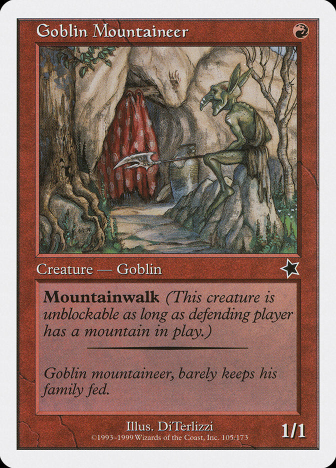Goblin Mountaineer [Starter 1999] | Galaxy Games LLC