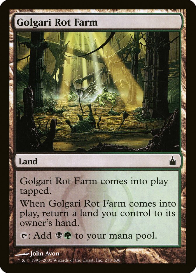 Golgari Rot Farm [Ravnica: City of Guilds] | Galaxy Games LLC