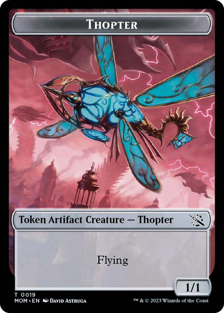 Thopter Token [March of the Machine Tokens] | Galaxy Games LLC