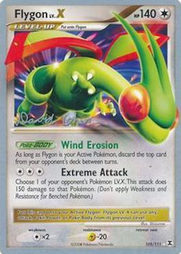 Flygon LV.X (105/111) (Stallgon - David Cohen) [World Championships 2009] | Galaxy Games LLC