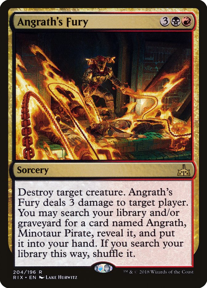 Angrath's Fury [Rivals of Ixalan] | Galaxy Games LLC