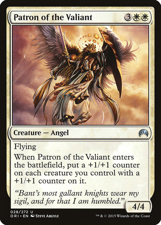 Patron of the Valiant [Magic Origins] | Galaxy Games LLC