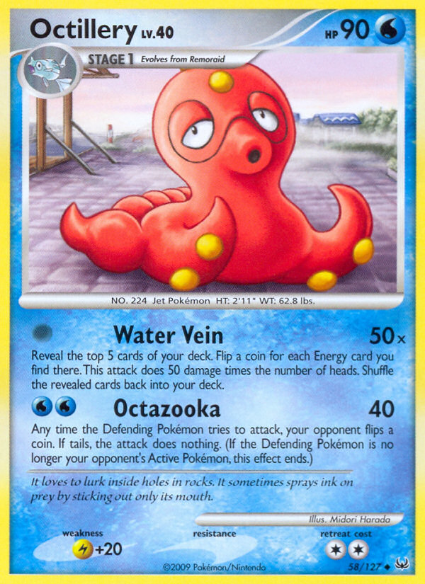 Octillery (58/127) [Platinum: Base Set] | Galaxy Games LLC