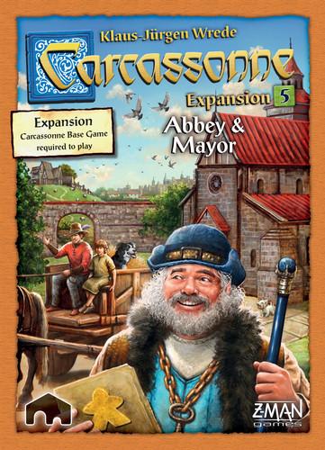 Carcassonne Expansion 5 Abbey & Mayor | Galaxy Games LLC