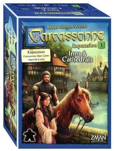 Carcassonne Expansion 1 Inns & Cathedrals | Galaxy Games LLC