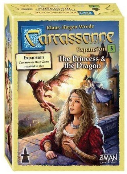 Carcassonne Expansion 3 the Princess and the Dragon | Galaxy Games LLC