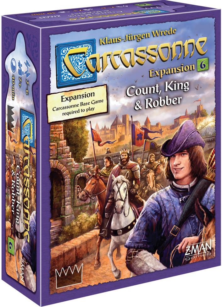 Carcassonne Expansion 6 Count, King and Robber | Galaxy Games LLC