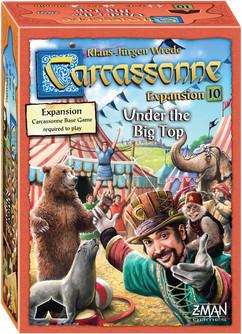 Carcassonne Expansion 10 - Under the Big Top | Galaxy Games LLC
