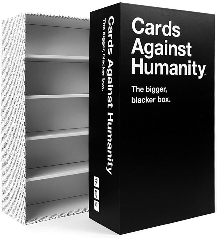 Cards Against Humanity (Bigger) Bigger Blacker Box | Galaxy Games LLC
