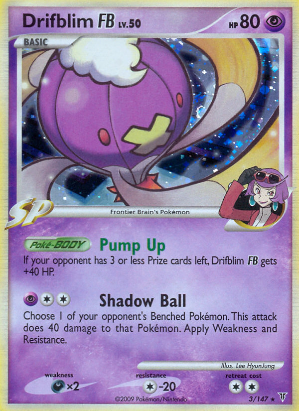 Drifblim FB (3/147) [Platinum: Supreme Victors] | Galaxy Games LLC