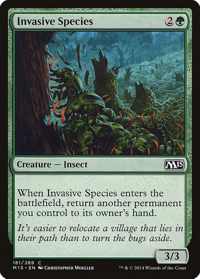 Invasive Species [Magic 2015] | Galaxy Games LLC